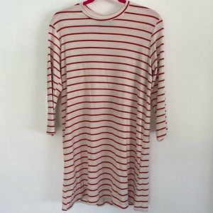 Reformation Knit Long Sleeve Mini Dress